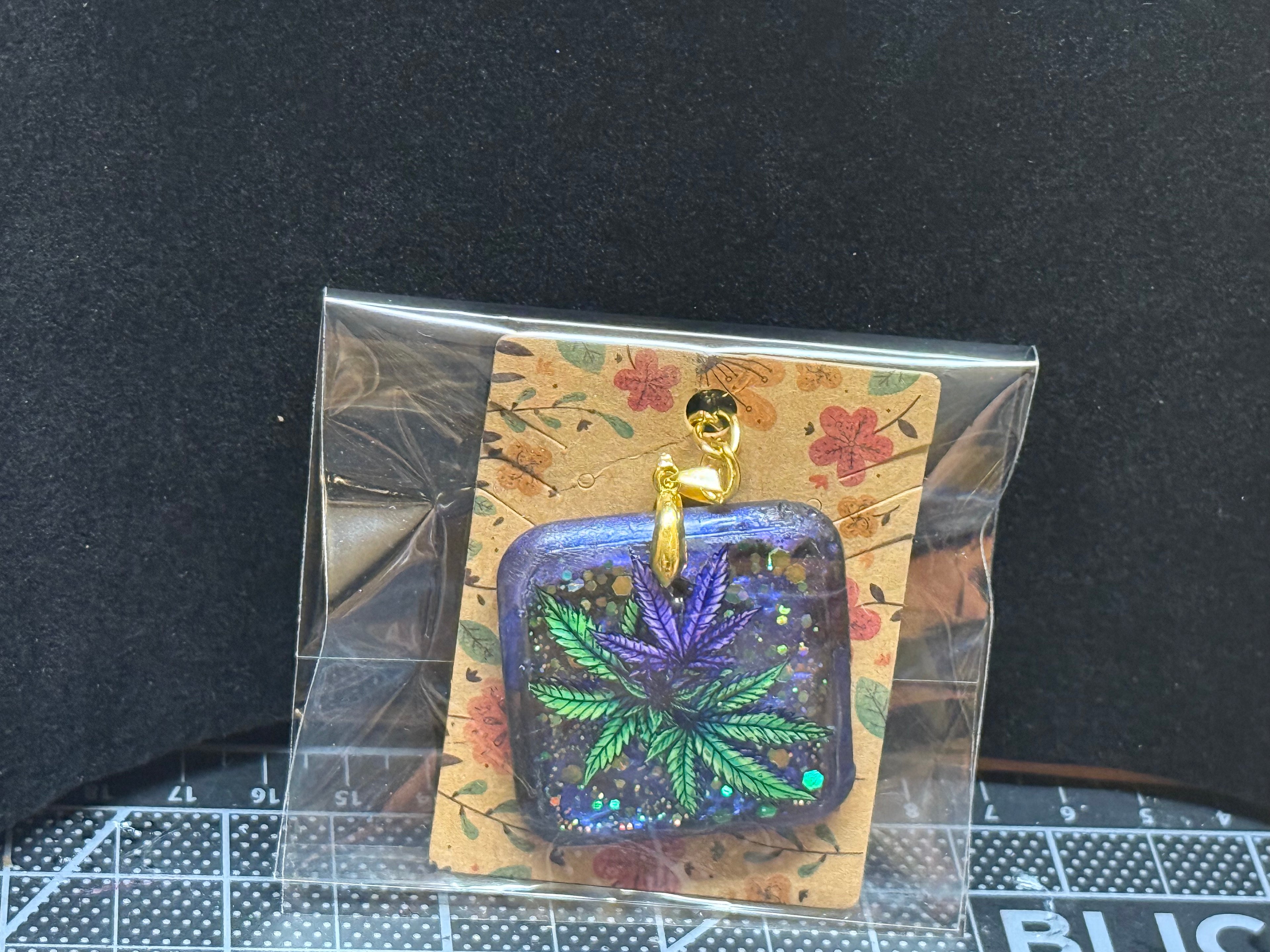 Handcrafted Epoxy Resin Keychain